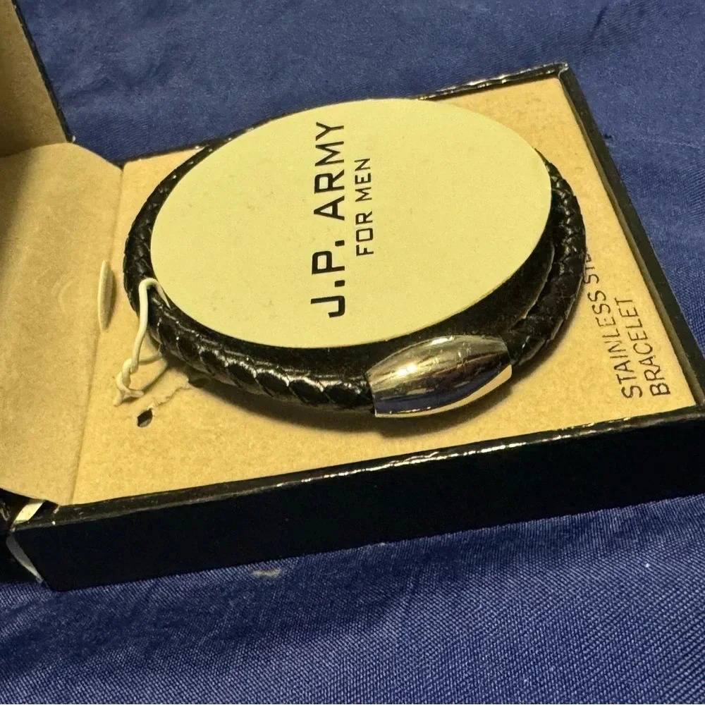 “Timeless Elegance: The J.P. Army For Men Stainless Steel Bracelet”